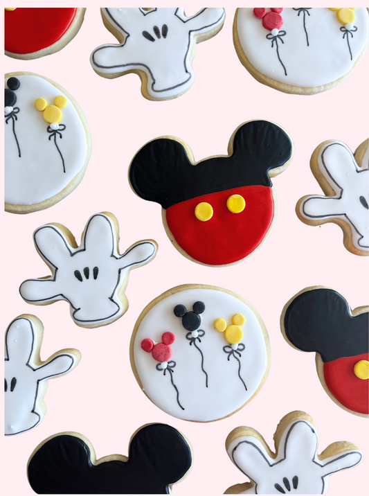 Mickey Themed Cookies
