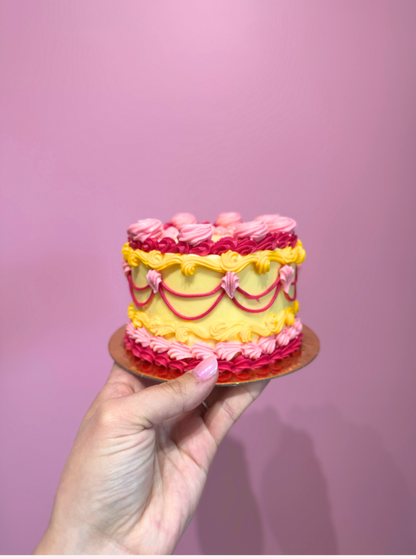 Vintage Baby Cake