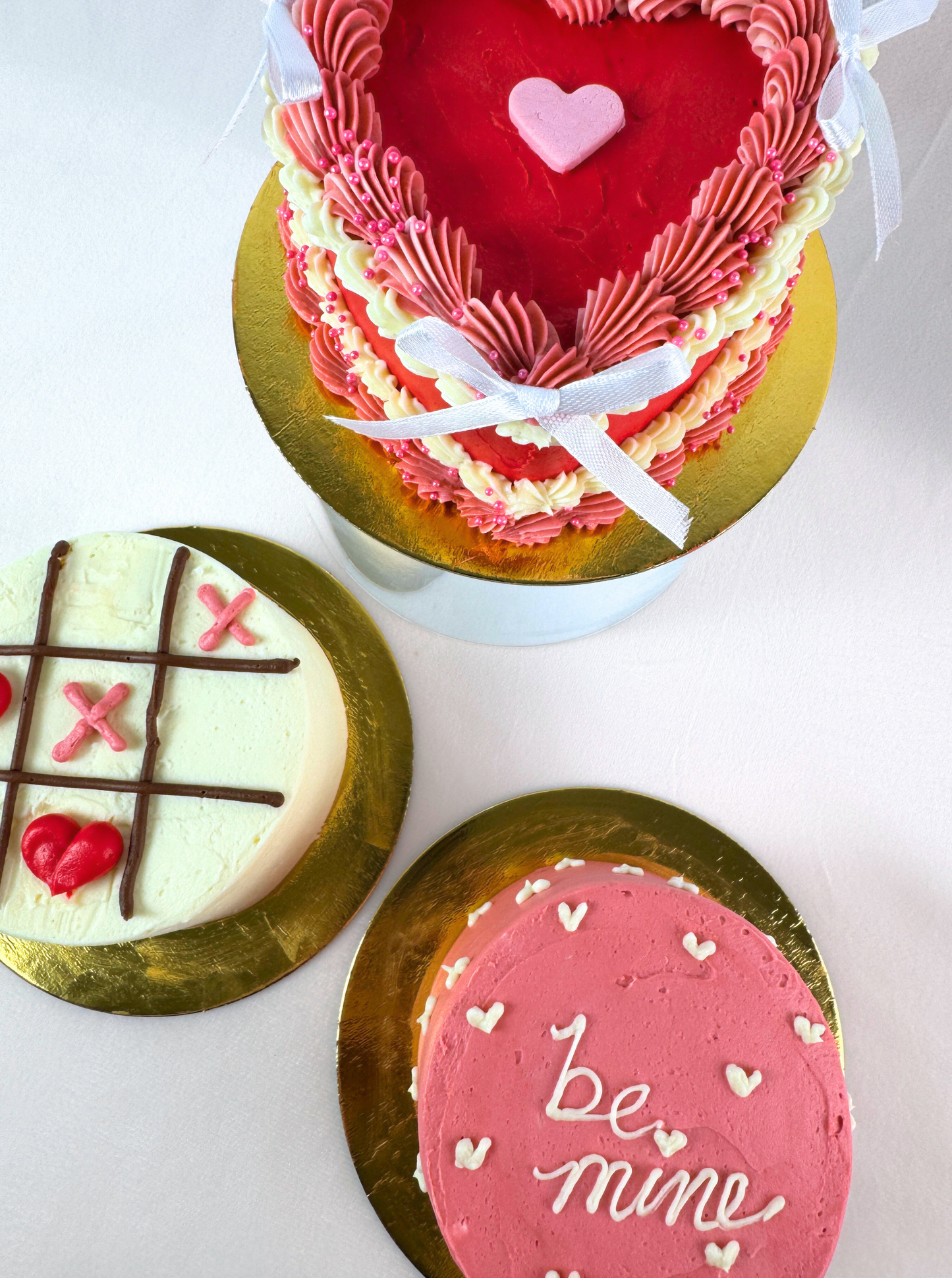 Valentine's Baby Cakes