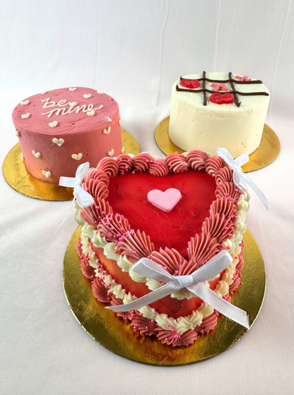 Valentine's Baby Cakes