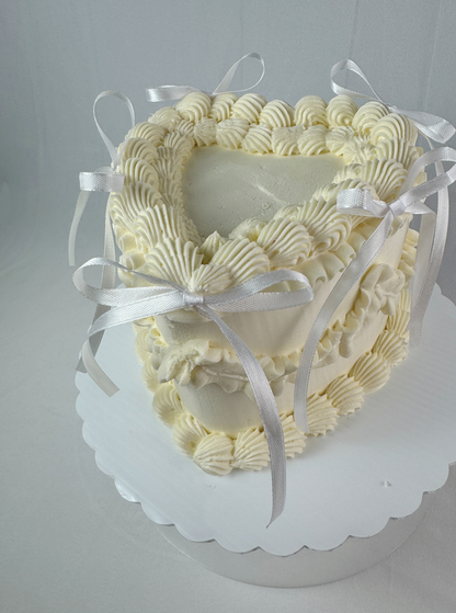 Vintage Ribbon Cake